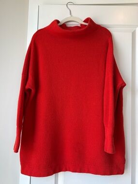 Free People Women’s Ottoman Slouchy Ribbed Tunic Sweater